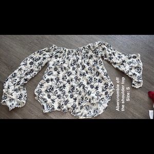 Abercrombie off the shoulder top